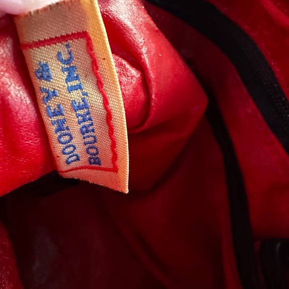 Dooney & Bourke Plaid Crossbody Bag - Red, Green, Brown - Picture 13 of 14